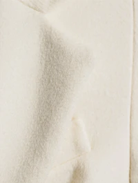 Double-Breasted Wool Cashmere Coat