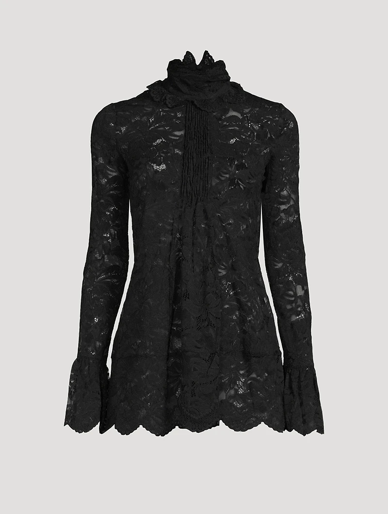 Stretch Lace Blouse