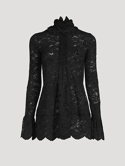Stretch Lace Blouse