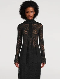 Stretch Lace Blouse
