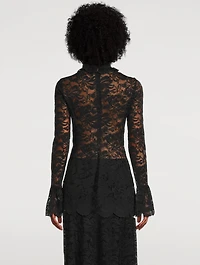 Stretch Lace Blouse