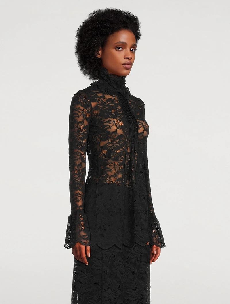 Stretch Lace Blouse