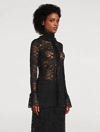 Stretch Lace Blouse