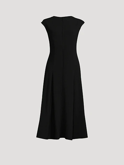 Chantal Viscose Crêpe Midi Dress
