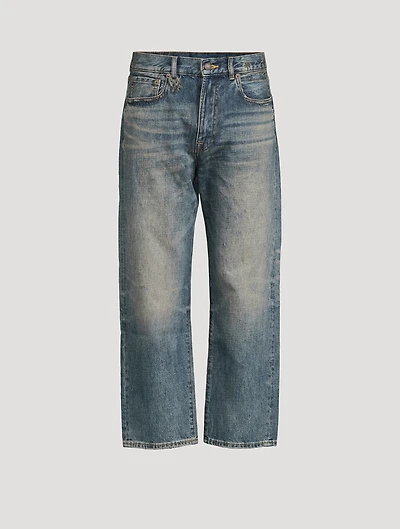Boyfriend Wide-Leg Jeans