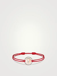 Lucky Move 18K Rose Gold Cord Bracelet