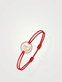 Lucky Move 18K Rose Gold Cord Bracelet