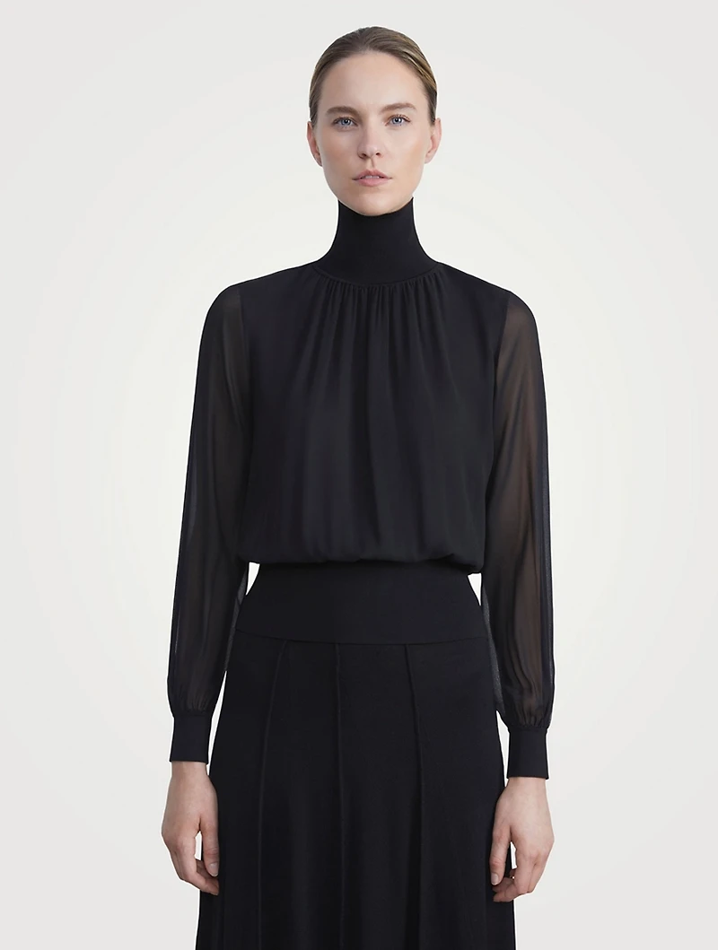 Silk Georgette Blouse