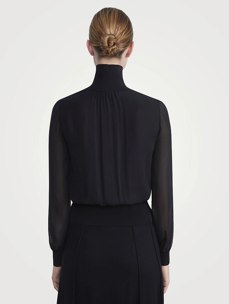 Silk Georgette Blouse
