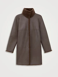 Reversible Shearling Coat
