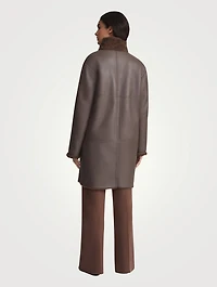 Reversible Shearling Coat