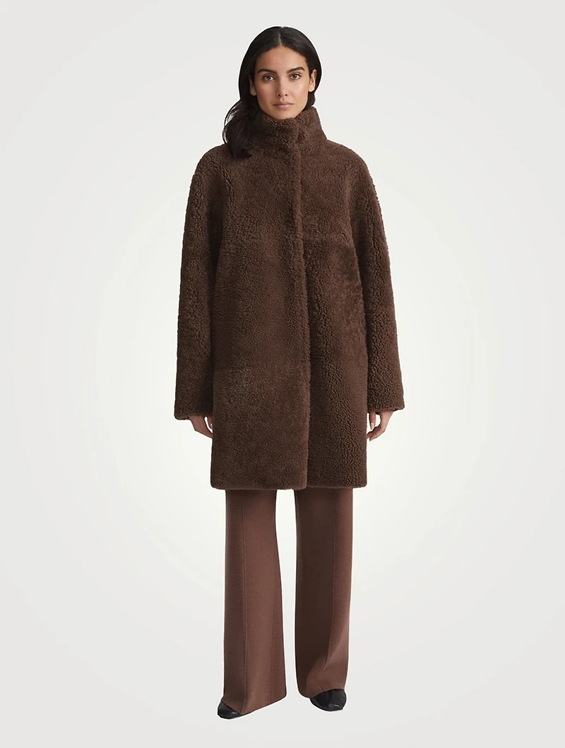 Reversible Shearling Coat