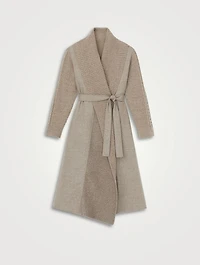 Reversible Flannel And Twill Coat