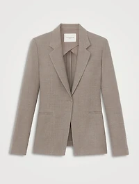 Stretch Wool Blazer