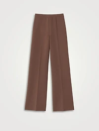 Double-Knit Cashmere Trousers