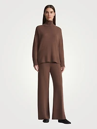 Double-Knit Cashmere Trousers