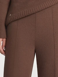 Double-Knit Cashmere Trousers