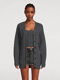 Layered Rib-Knit Twinset