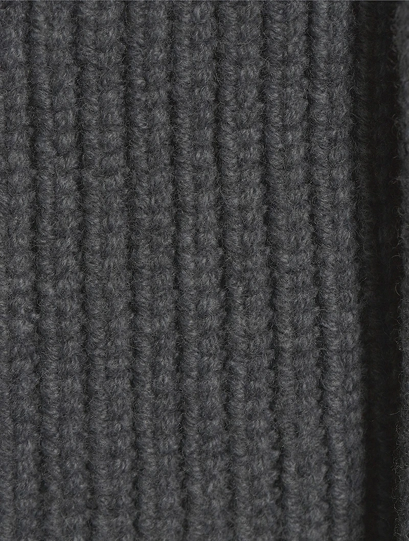 Layered Rib-Knit Twinset