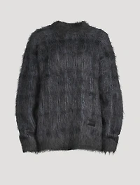 Oversized Plaid Jacquard Sweater