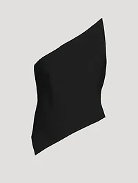 Asymmetric Wool Top