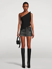 Asymmetric Wool Top