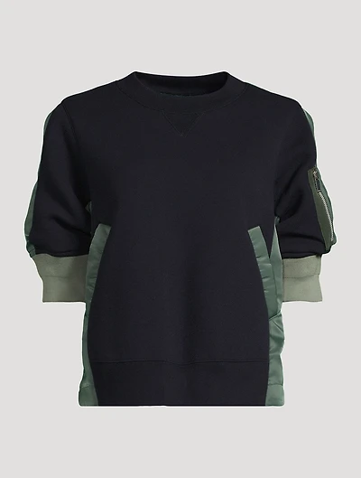 Short Sleeve Sweatshirt