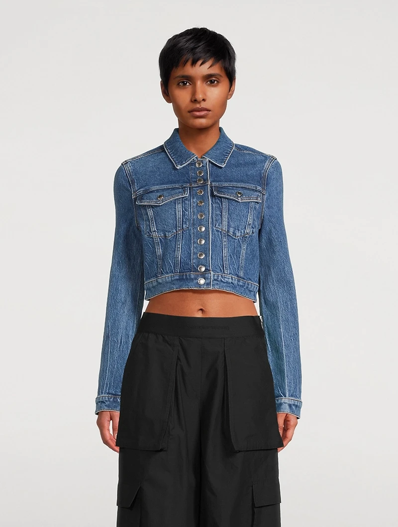 Shrunken Trucker Jacket