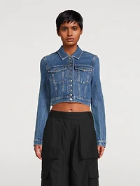 Shrunken Trucker Jacket