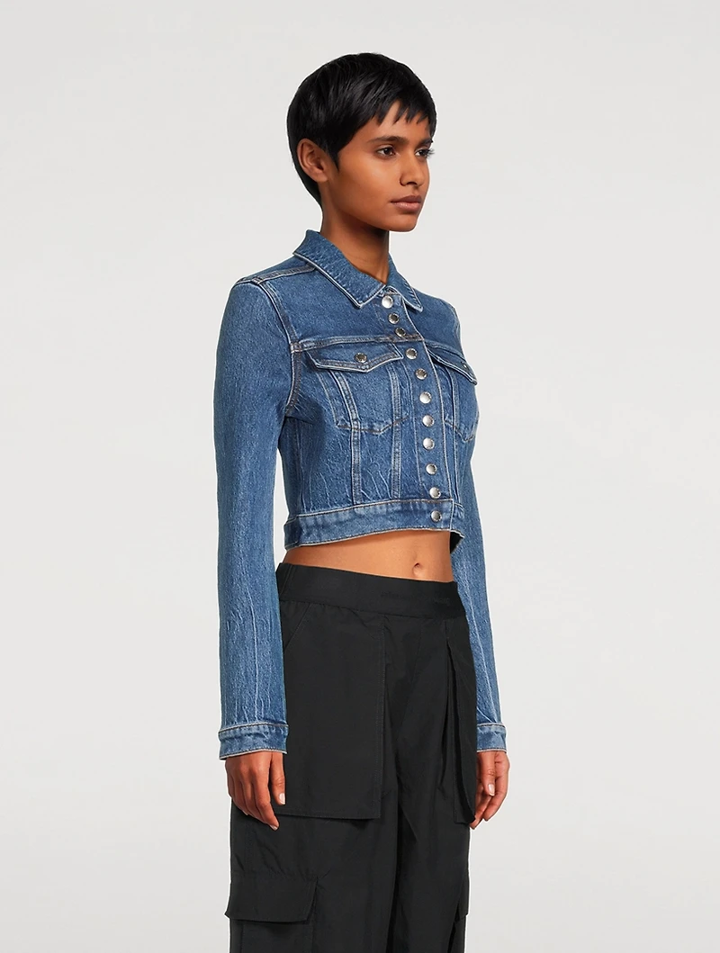 Shrunken Trucker Jacket