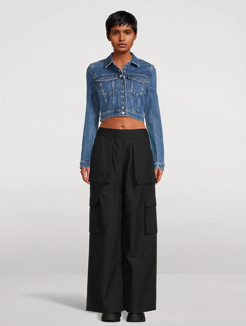 Shrunken Trucker Jacket