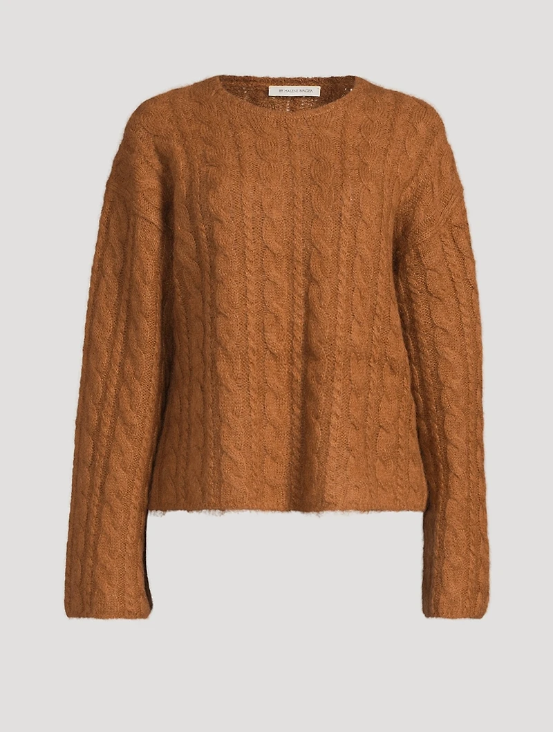 Cierra Cable-Knit Sweater