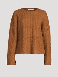 Cierra Cable-Knit Sweater