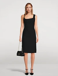 Corseted Midi Dress
