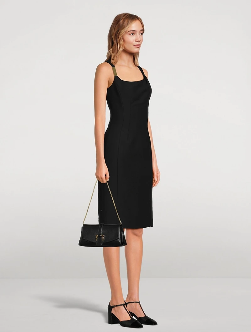 Corseted Midi Dress