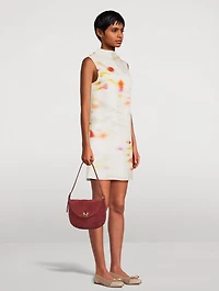 Organza Mini Dress Blossom Print