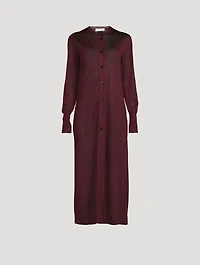 Lurex Cardigan Dress