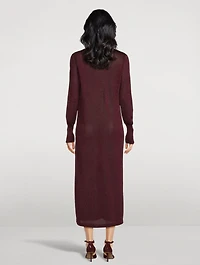 Lurex Cardigan Dress