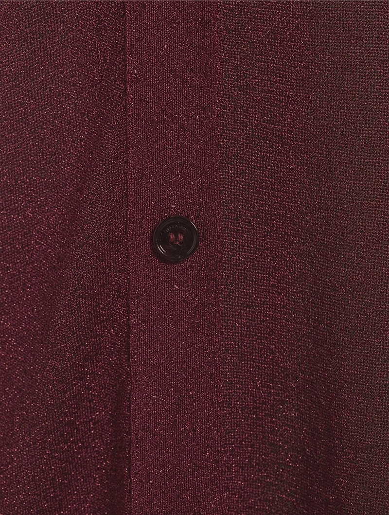 Lurex Cardigan Dress