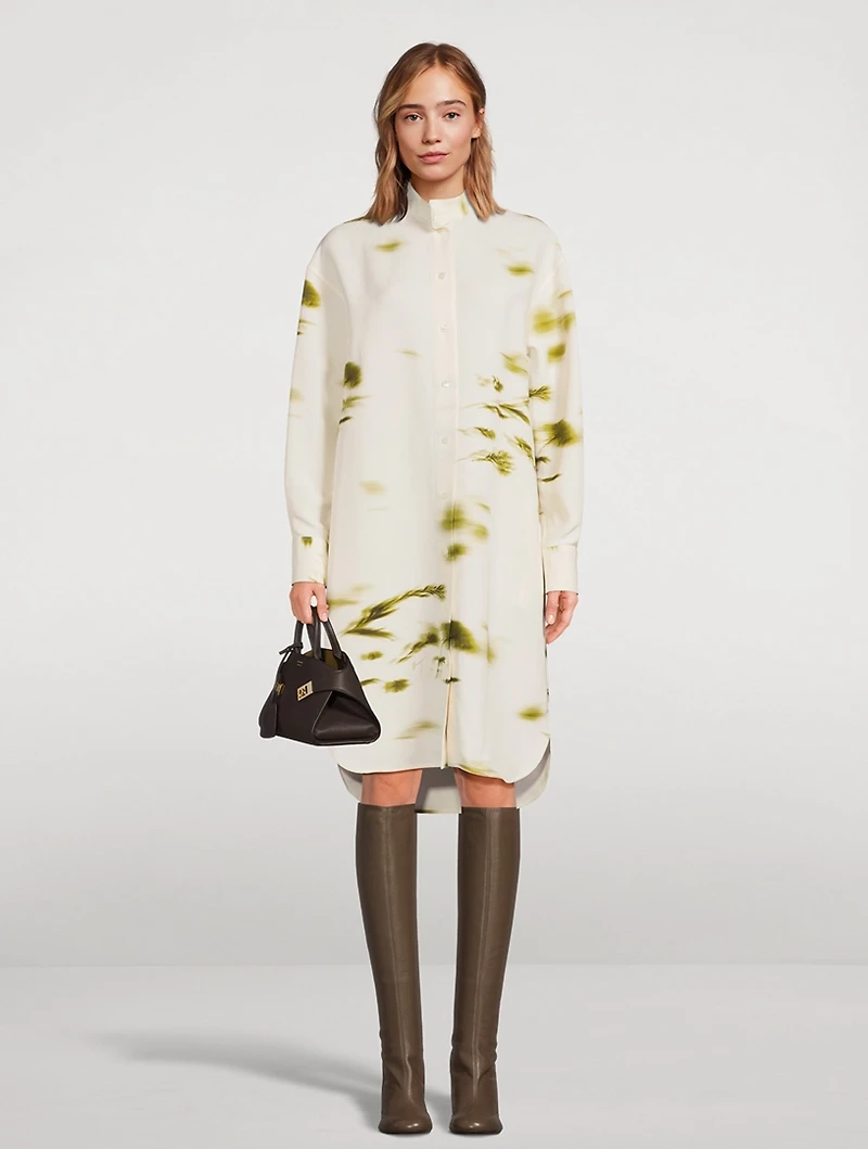 Cady Shirt Dress Blossom Print