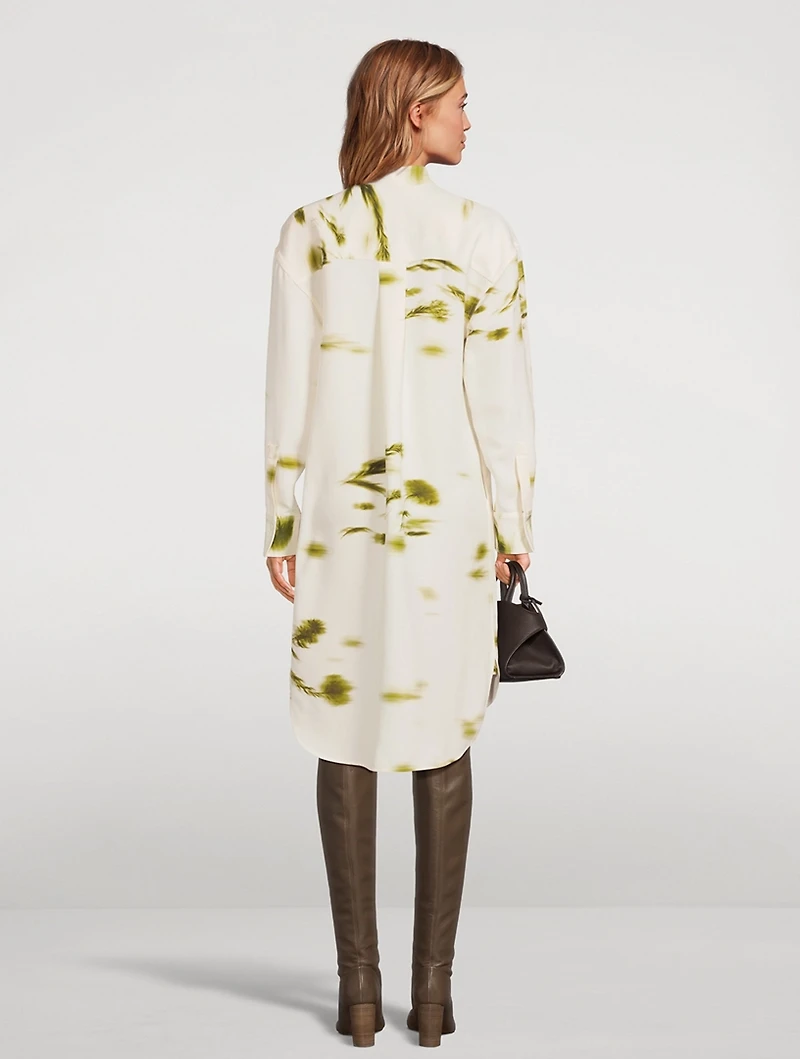 Cady Shirt Dress Blossom Print