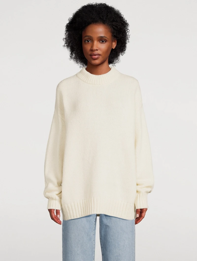 Oversized Crewneck Sweater