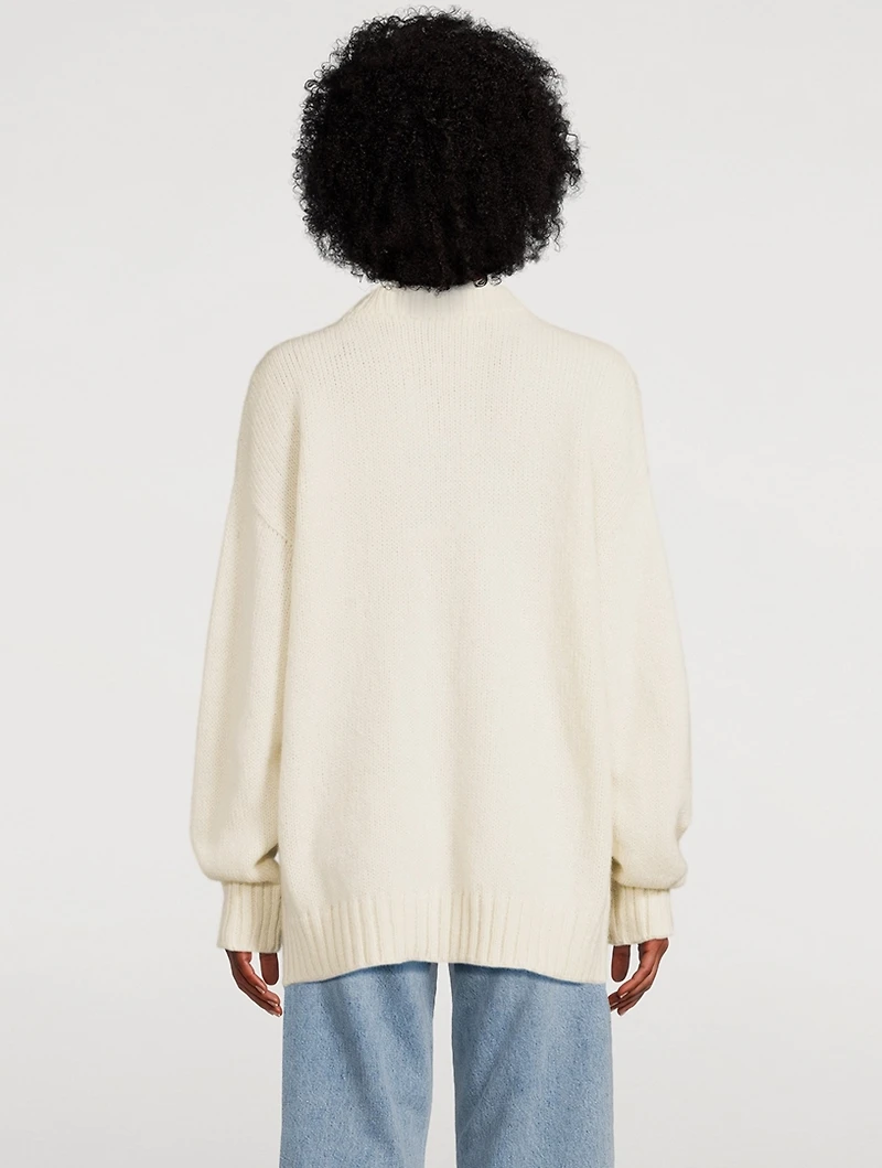 Oversized Crewneck Sweater