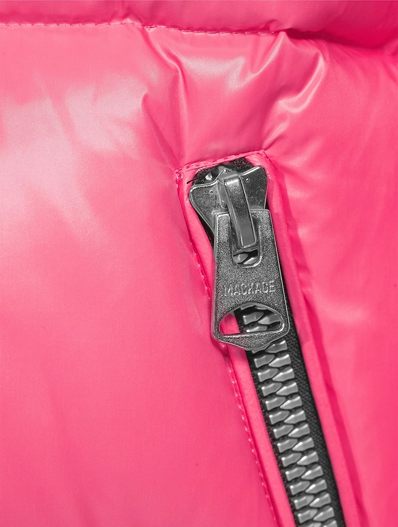 Jesse Lustrous Light Down Jacket