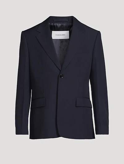 Two-button single-breasted jacket
