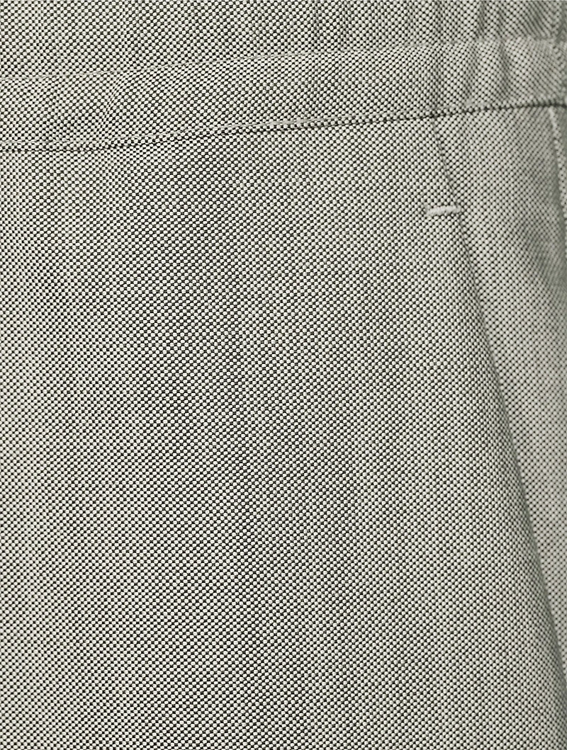 Wool And Mohair Drawstring Trousers