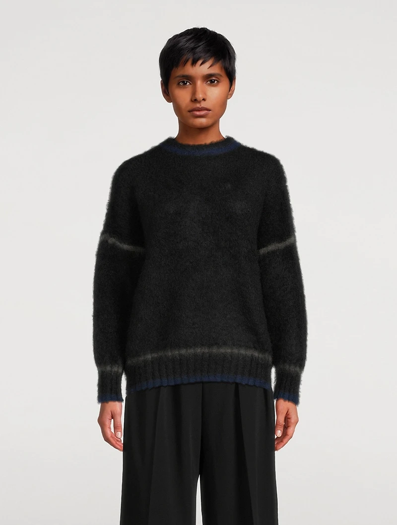 Contrast Seam Sweater