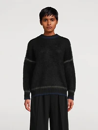 Contrast Seam Sweater