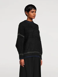 Contrast Seam Sweater