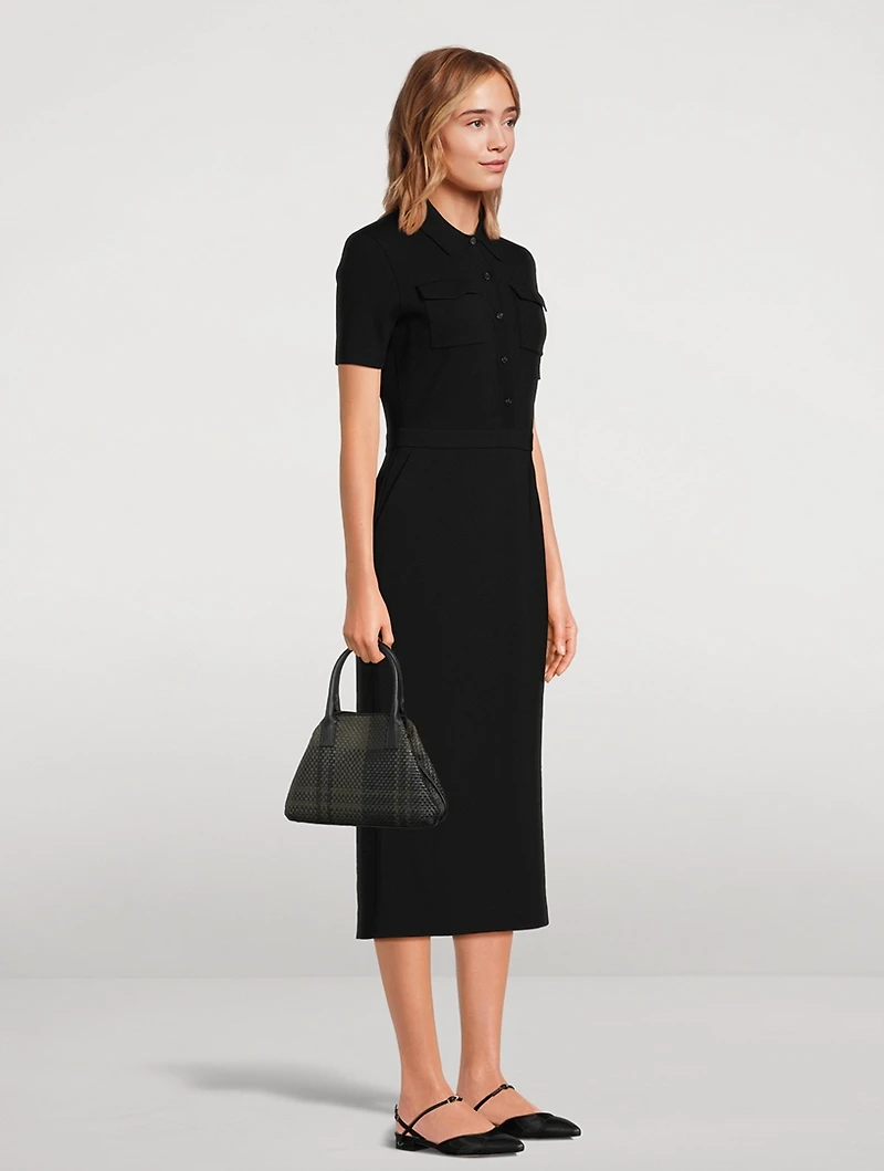 Admiral Crêpe Shirt Dress